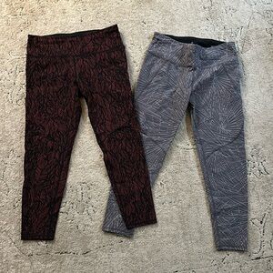 Bundle of 2 Sweaty Betty power 7/8 length leggings - M